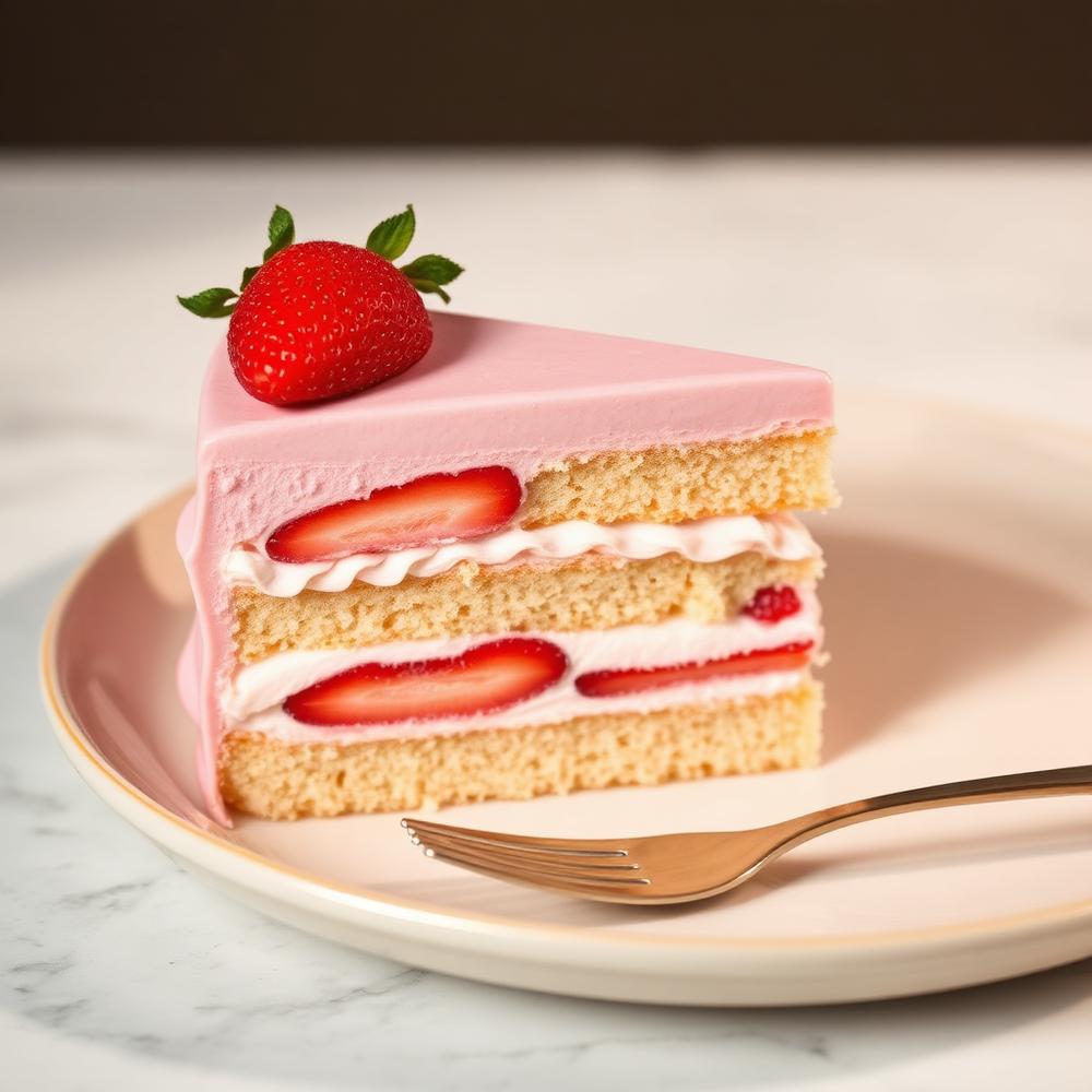 Strawberry Fraisier