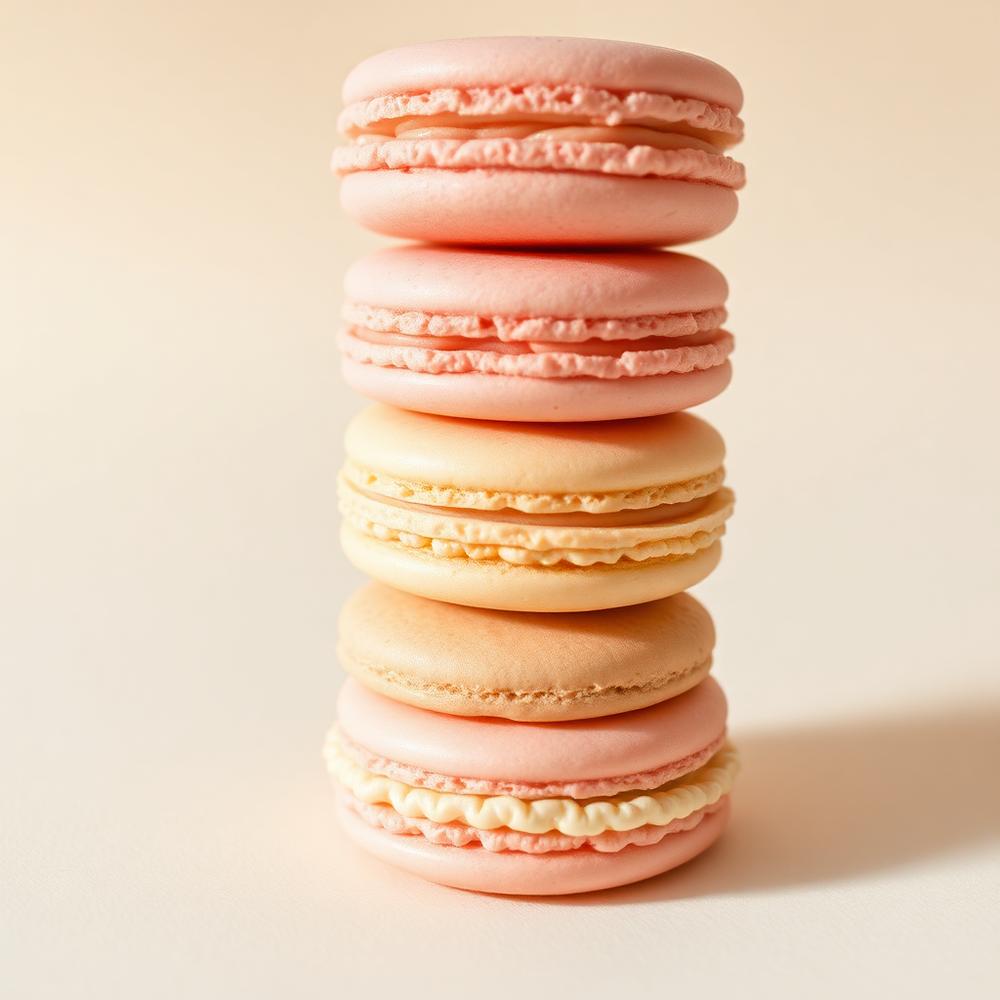 Rose Macarons